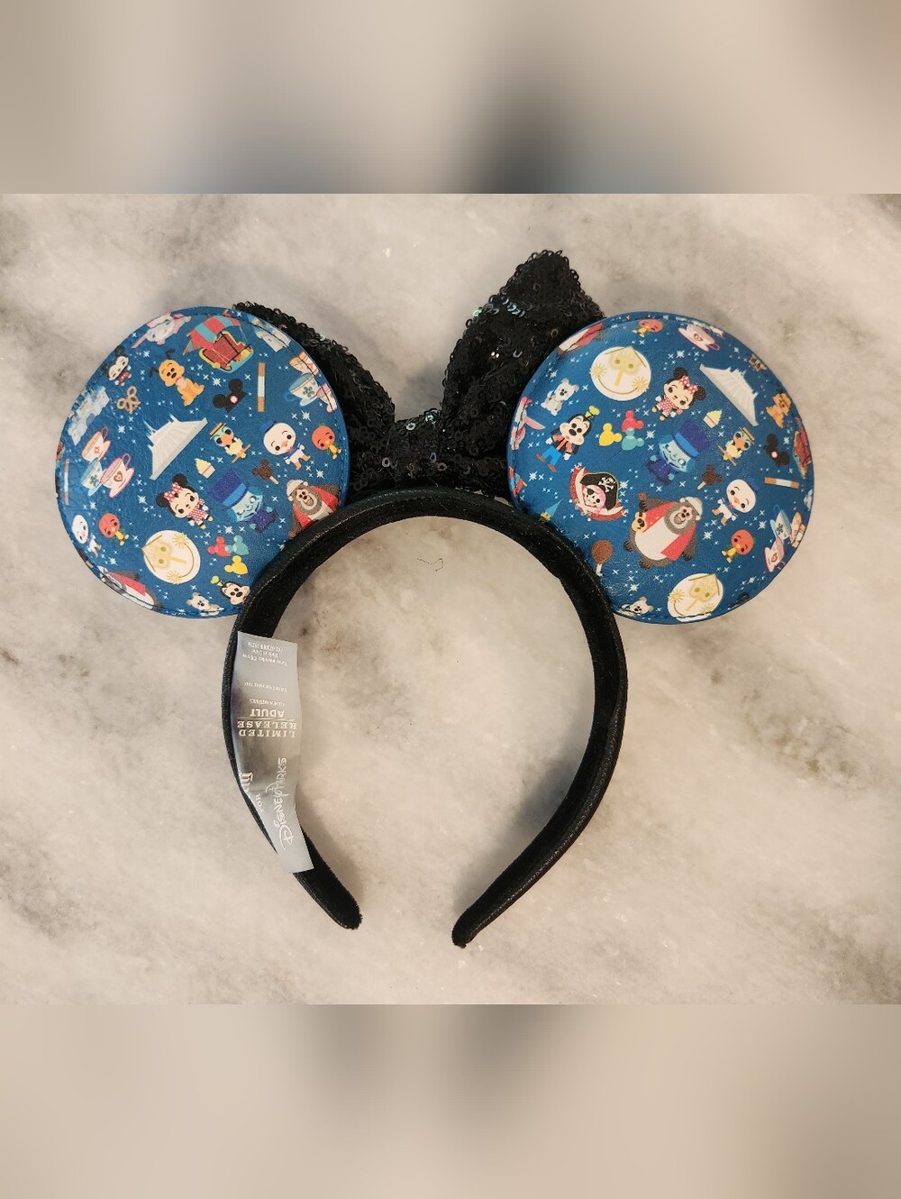 "Disney Parks Cuties" Limited Edition Chibi Ear Headband by Loungefly - Picture 2 of 6